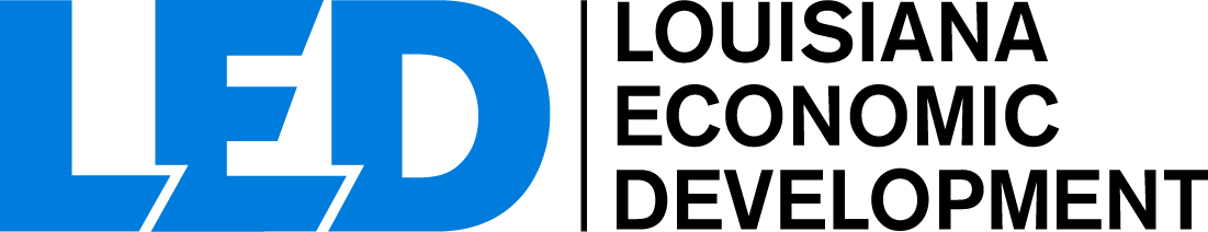 Louisiana Economic Development (LED) logo